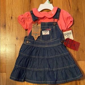 Toddler overall dress